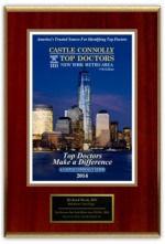 Castle Connolly Top Doctor New York Metro Area 2014